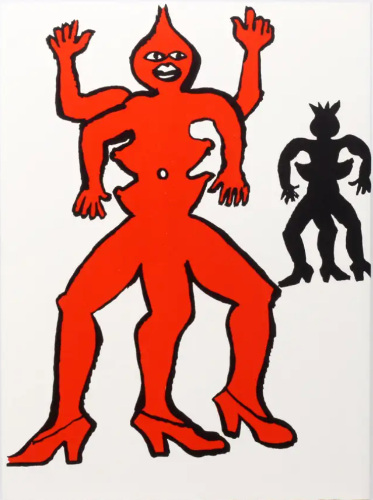 Alexander Calder-Derriere le Miroir #212