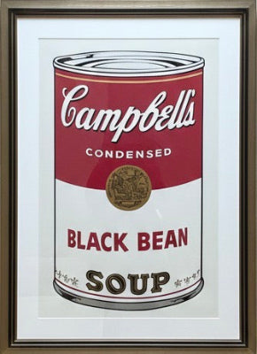 Andy Warhol_Campbell Soup 1 Black Bean Soup, 1968