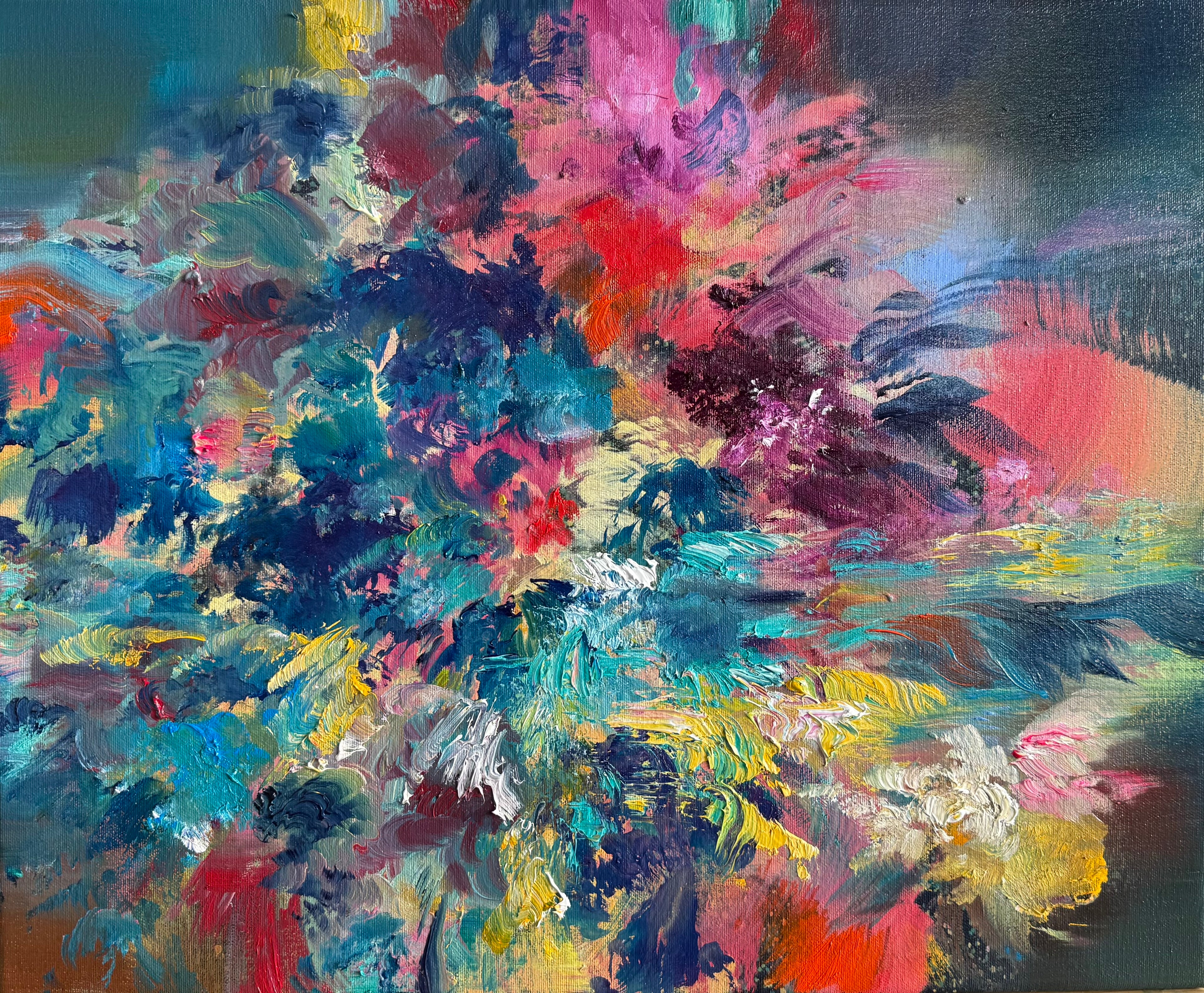 Carlos Azanedo – Walk of Life – Original Oil on Canvas