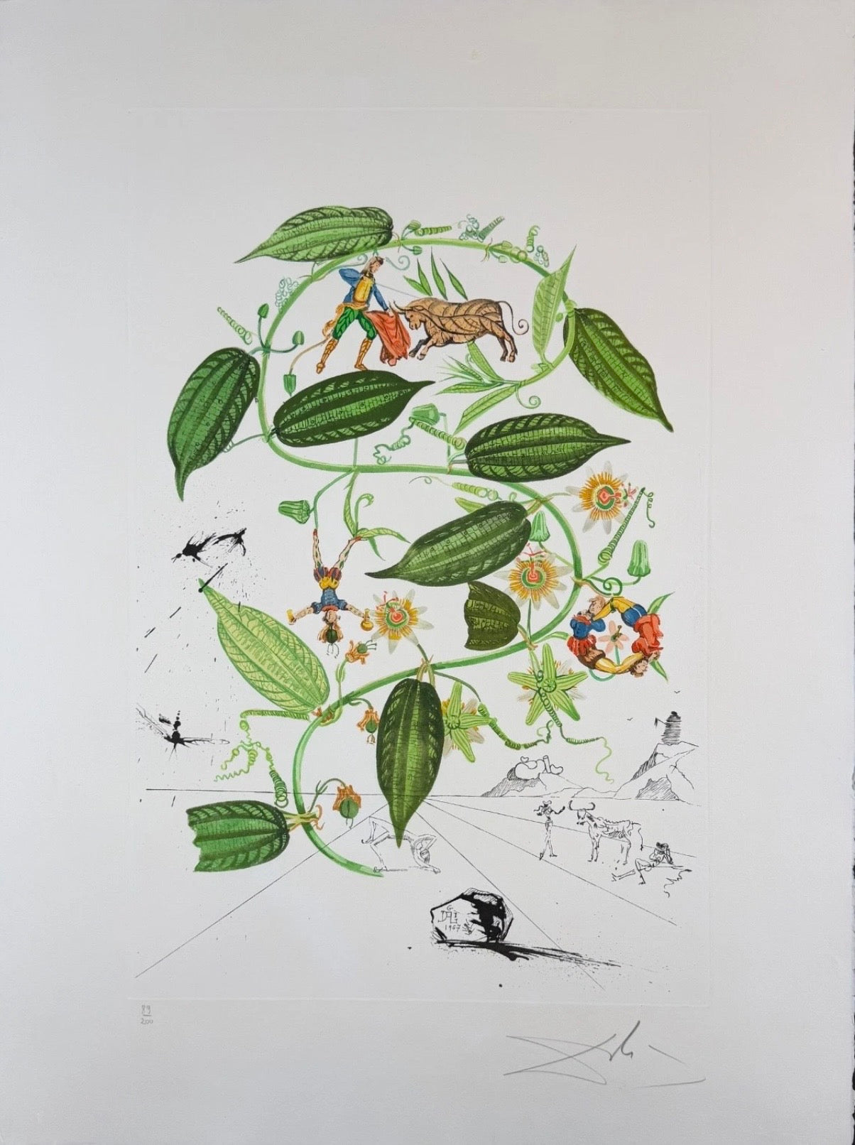Salvador Dalí — Flora Dalinae: Passion Flower