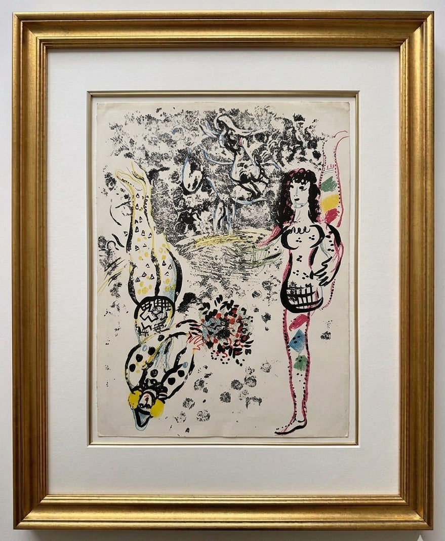 Marc Chagall-Acrobats at Play