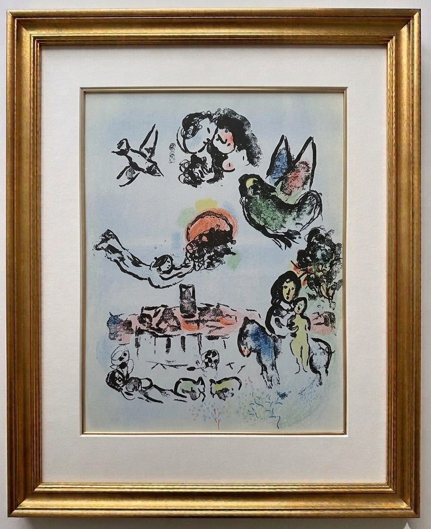 Marc Chagall-Nocturne at Vence