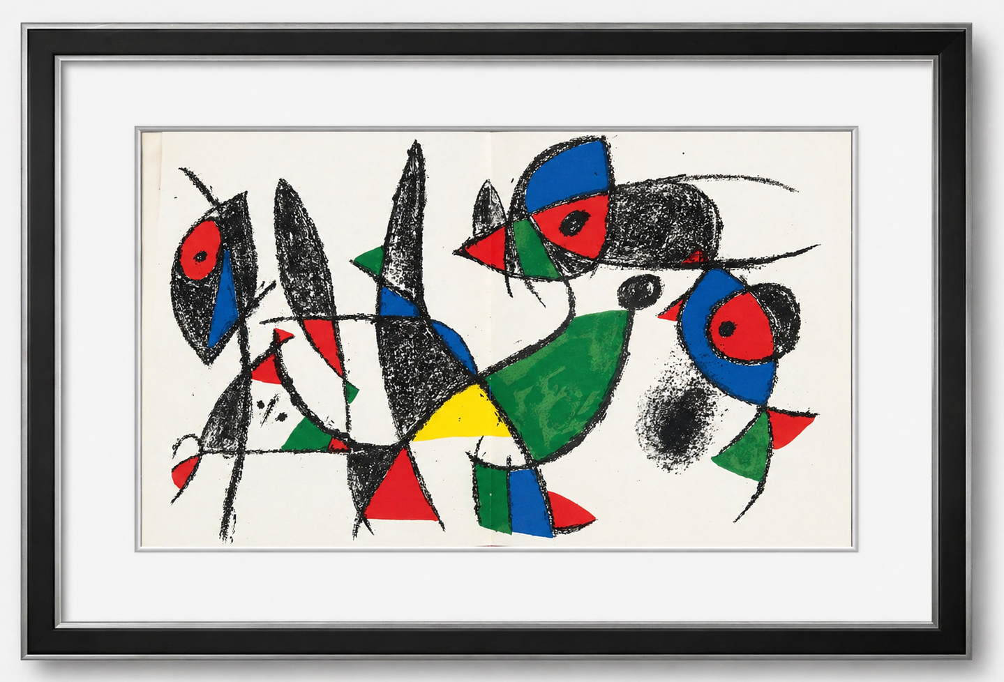 Miro- Plate IX (Lithograph II)