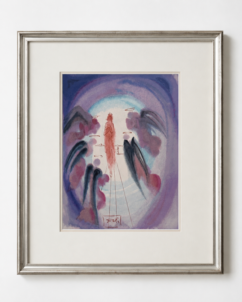 Salvador Dali- Divine Comedy Canto 25 The Joy of the Blessed